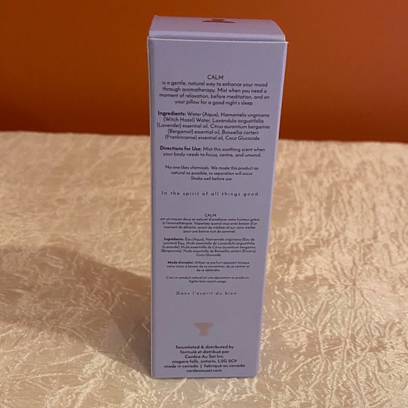 NEW Cardea AuSet CALM Mood Mist - Picture 3 of 5